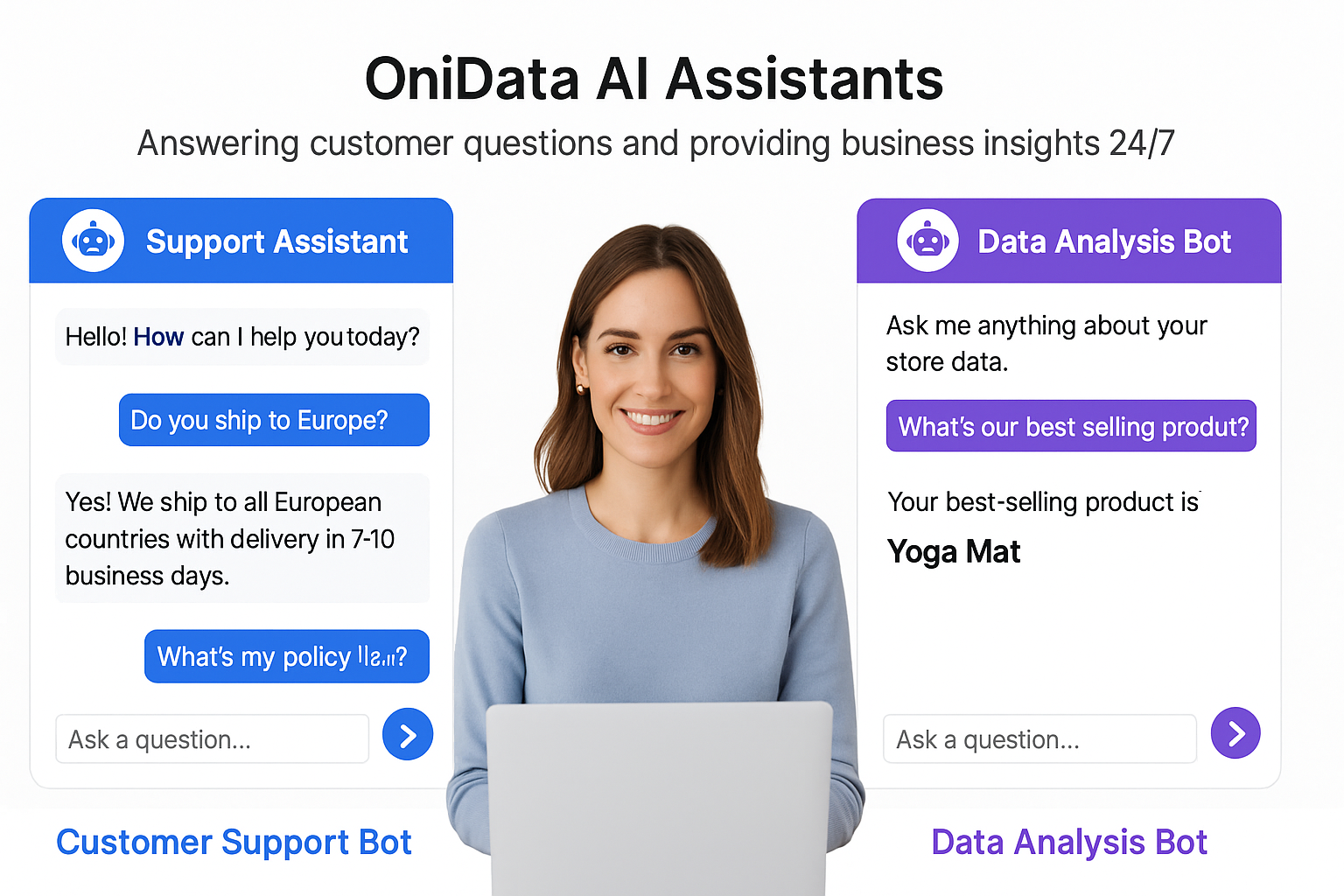 AI Assistant interface